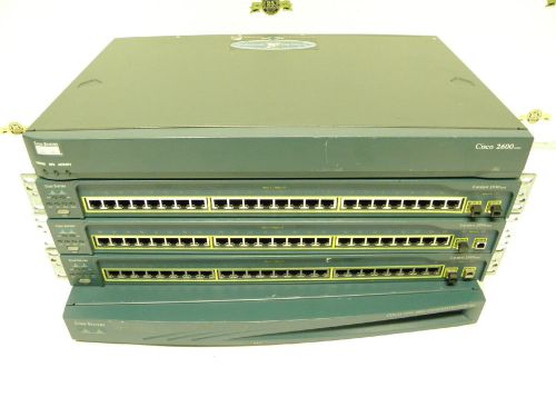 CISCO Lot 2600 Series 2651 WIC1DSUT1 -3- Catalyst 2950 VPN 3000 Concentrator