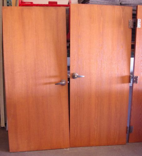 Cherry Wood Office Doors