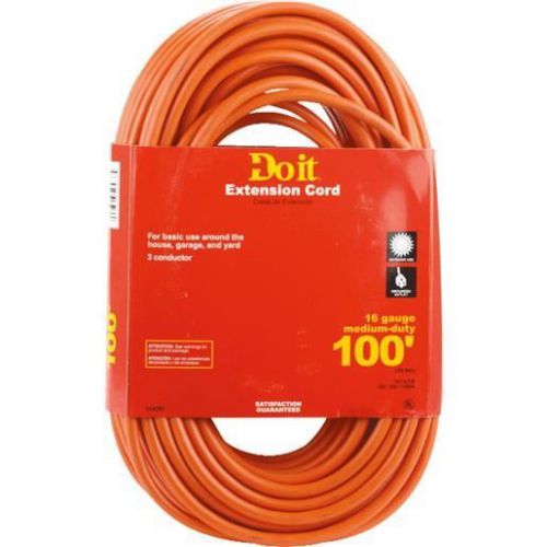 100&#039;16/3 ORANGE EXT CORD 550269