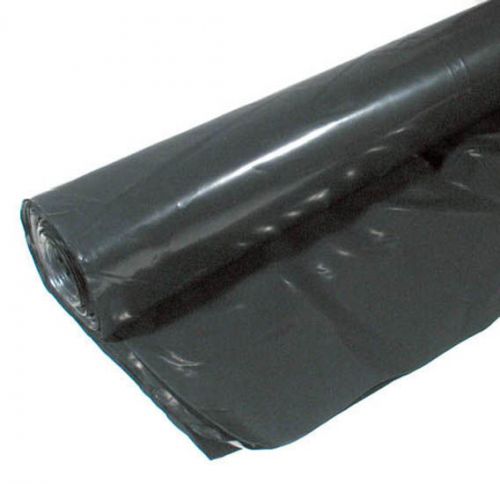 Covalence Plastics CF0420-50B 20-Ft. X 50-Ft. 4 ML Poly Black Plastic Sheeting