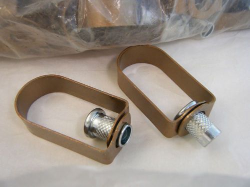 25 Never Used Cooper Plated Ferguson Brand Pipe Hangers Swivel Holders #253566