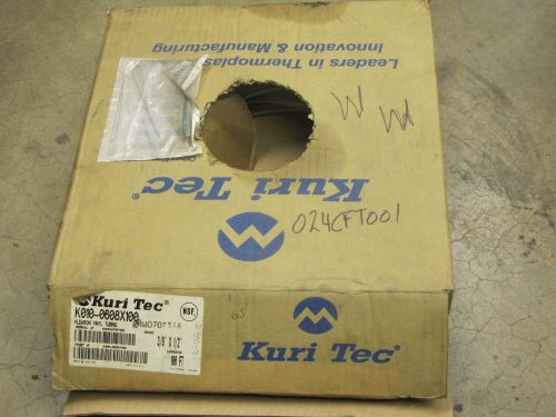 65&#039; KURI TEC K010-0608X100 K0100608X100 3/8&#034; X 1/2&#034; KLEARON VINYL TUBING NIB