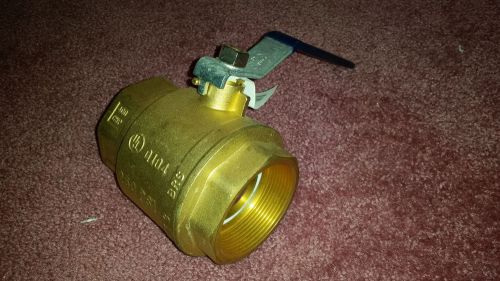 3 Inch Brass Ball Valve 3&#034; 250 PSI Female Thread both ends