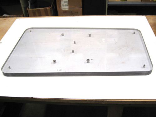 BULLET PROOF GLASS 525mm x 460mm x 913mm x 33.23mm LEFT OVER DEALER&#039;S INVENTORY