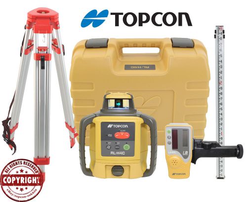 TOPCON RL-H4C SELF-LEVELING ROTARY SLOPE LASER LEVEL PAKCAGE, GRADE, INCH