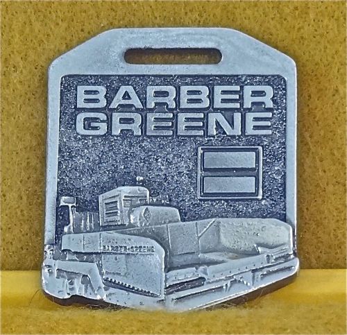 Barber Greene watch fob