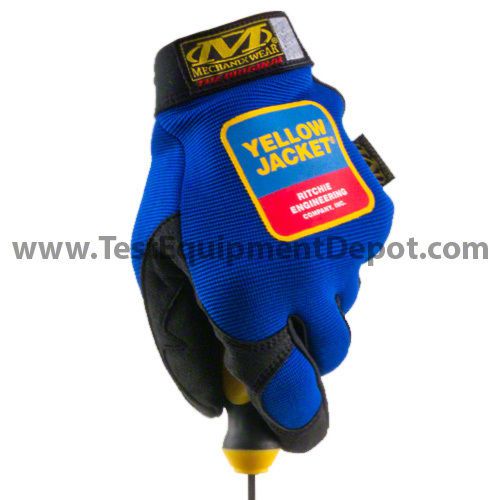 Yellow jacket 10058 large mechanix work gloves for sale