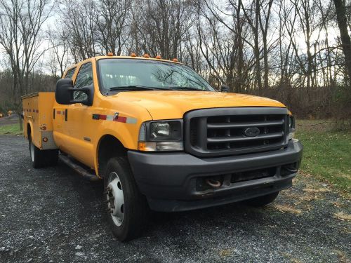 2004 Ford F550 Crew Cab Powerstroke Diesel Super Duty Knapheide Utility service