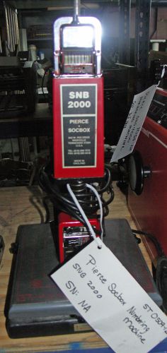Pierce socbox snb 2000 numbering machine   st0509-12 for sale