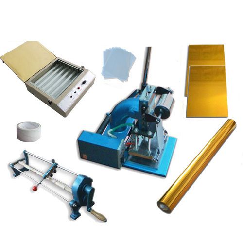 Hot foil stamping machine wedding gilding printing diy embosser business card for sale