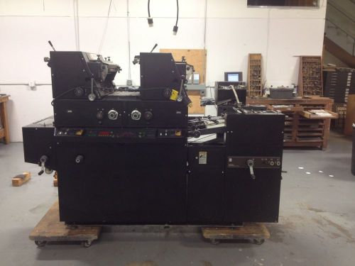 Ryobi/ itek 3985, two color press, crestline dampening for sale