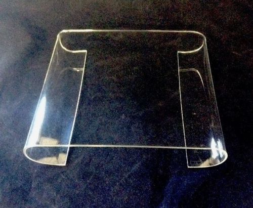 Clear Acrylic Oriental Scroll Design Riser Stands