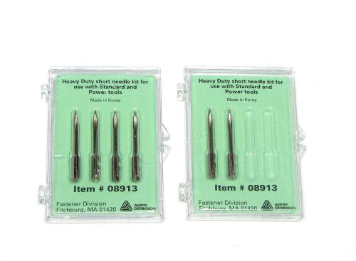 Avery Dennison 6 All-Metal Heavy Duty Needles for Standard Tool - # 08913