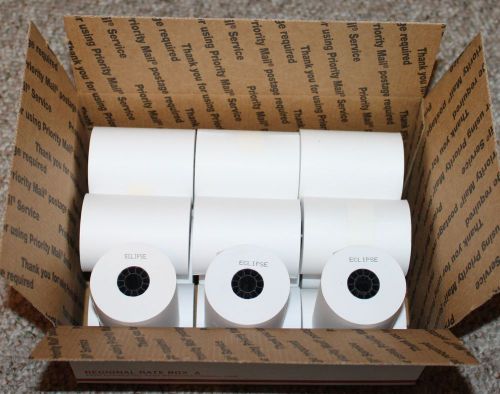 (18) -- 3&#034; x 97&#039; ECLIPSE PRINTER PAPER ROLLS (CREDIT CARD, REGISTER, CALCULATOR)