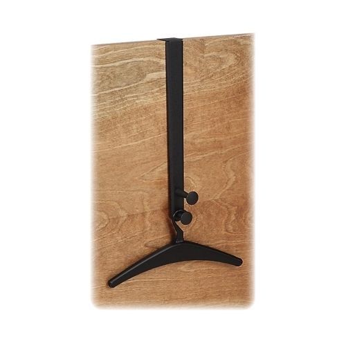 Quartet 20703 door hook double post 2 hangers 19-1/4in size black for sale