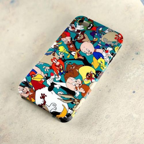 Looney Toons Collage Funny Character A26 Samsung Galaxy iPhone 4/5/6 Case