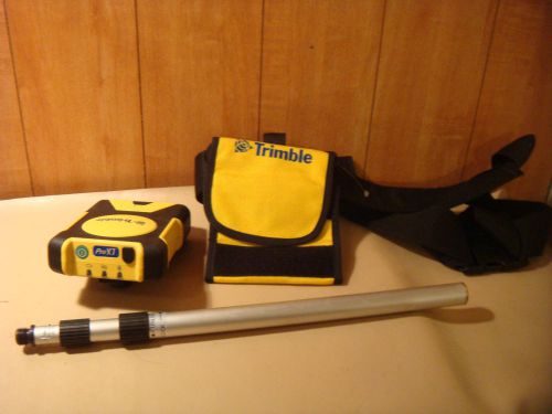 Trimble gps pathfinder pro series pro xt with pouch and pole for sale