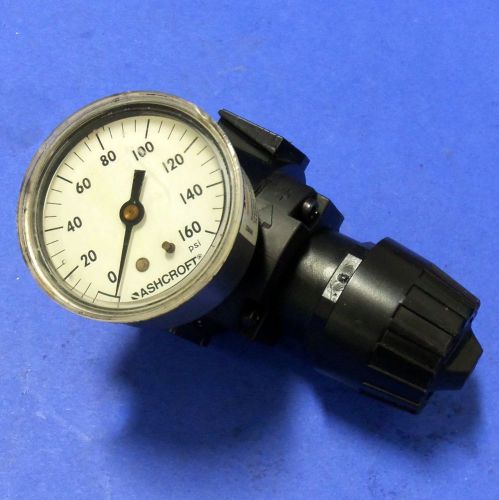 WILKERSON PRECISION REGULATOR P16-03-H00A M01 / ASHCROFT 0-160PSI GAUGE