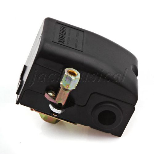 New 240V 1 Port Air Compressor Pressure Control Switch 95-125 PSI w/On/off Lever