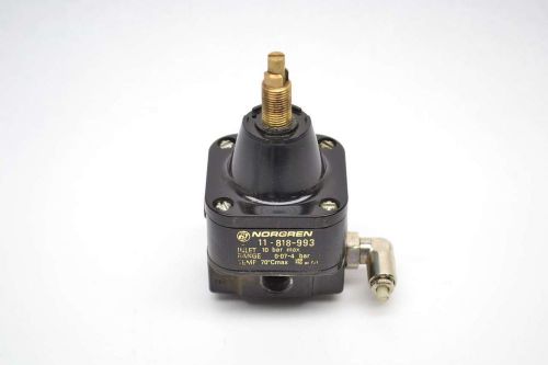 Norgren 11-818-993 0.07-4psi 10bar 1/4 in npt pneumatic regulator b441956 for sale