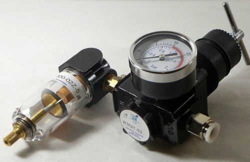 Arrow Pneumatics R352T-S3 R352TS3 Regulator and F300-02Z-5 F30002Z5 Filter New