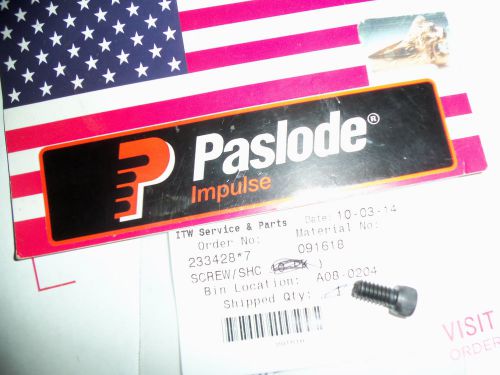 &#034;NEW&#034; Paslode Part # 091618  Screw, SHCS 1/4-20 x 1/2&amp;quot