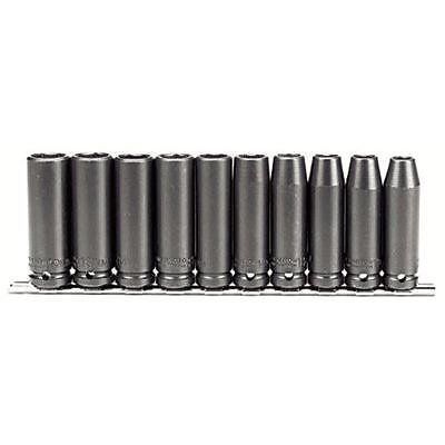 10 piece point 1/2&#034; drive deep metric impact socket set deep sockets j74212 for sale