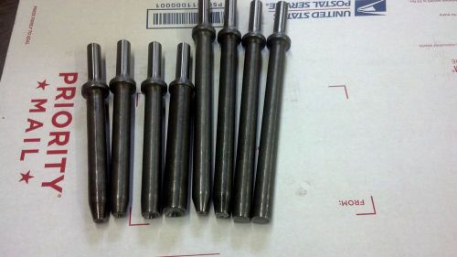 NEW Cupped Rivet Sets for Air Rivet Hammer / Pneumatic Rivet Gun