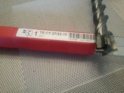 HILTI HAMMER DRILL BIT TECX  27/32 - 10 NEW