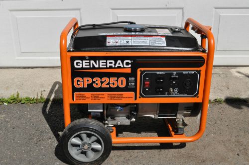 Generac gp3250 gp series 3250 watt portable generator for sale