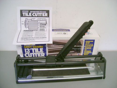 FLOR CRAFT USA TILE CUTTER TOOL DC1065 2-WAY CERAMIC NEW CARBIDE SCORE SNAP 13&#034;