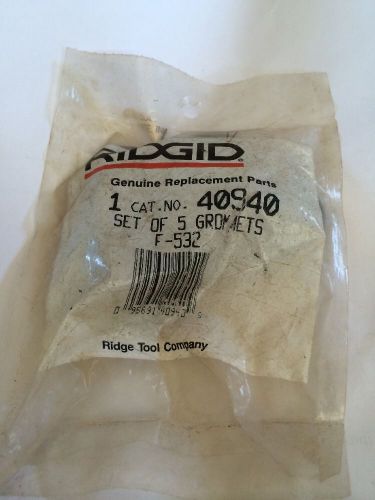 Ridgid 40940 Set Of 5 Grommets Free Shipping