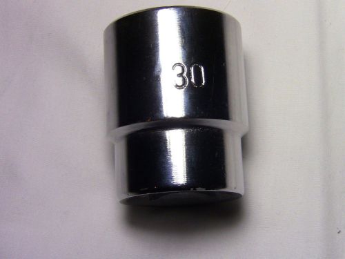 30mm Socket 3/4 inch  Drive 12 Point Socket  NEW