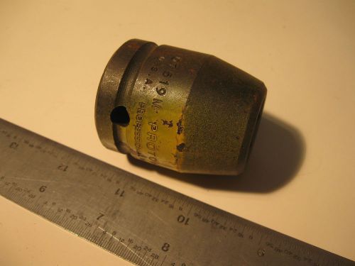 Proto 3/4&#034; Drive, 19mm, Standard Depth Impact Socket NOS 07519M