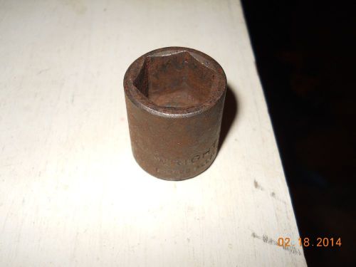 Wright 3/4 socket 3/8drive impact 6 point for sale