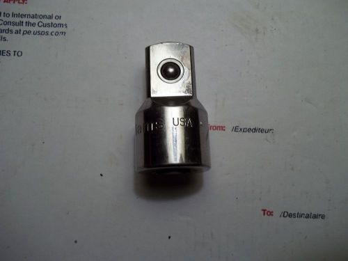 WILLIAMS ADAPTER 1/2&#034; TO 3/4&#034; SH-130 MECHANIC TOOLS CAR WILLIAMS KLEIN PROTO CAR