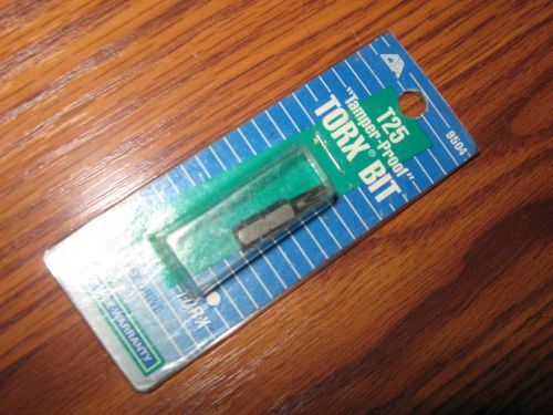 T25 TORX  BIT TAMPER PROOF CTA MADE IN USA 1/4&#034; HEX DRIVE 9504 LIFETIME WARRANTY