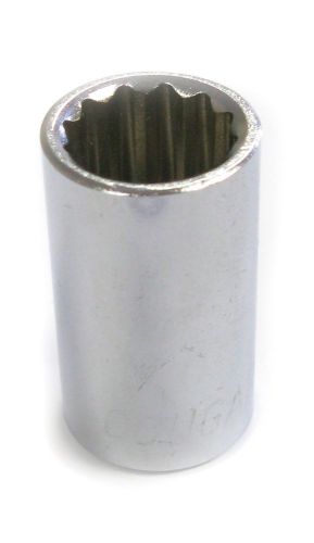 Cougar M4115 Socket, Shallow, 12pt, 1/2&#034; Drive, 15mm NOS USA