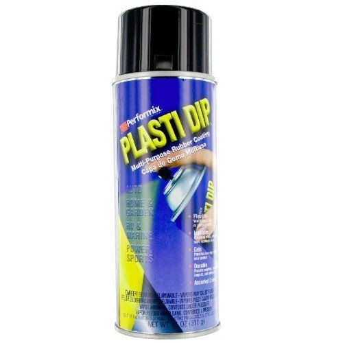 Performix 11203 Plasti Dip Black Multi-Purpose Rubber Coating Aerosol - 11 oz.