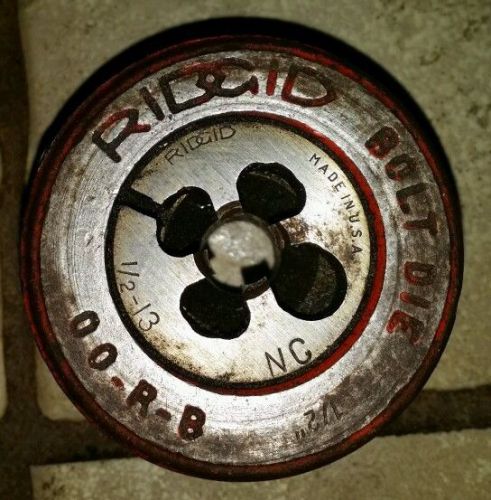 RIDGID  00R-B 1/2&#034;-13 NC Bolt DIE