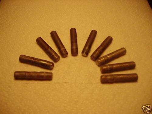 Studs,5/16BSF x 1,1/2&#034; long, Steel, Pack of 10.