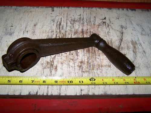 Old IHC 1 1/2hp Type M Hit Miss Gas Engine Starting Crank Steam Tractor Oiler