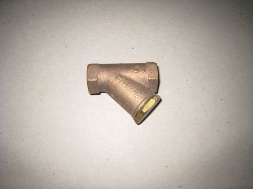 Conbraco Brass 3/8&#034; Y Water Strainer