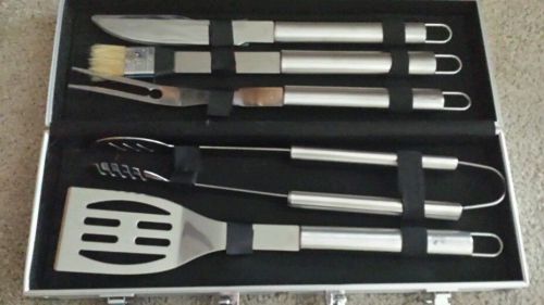 Lazy chef barbecue tools~aluminum storage case~stainless steel for sale