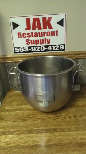 Hobart 30 QT Quart Mixing Mixer Bowl Stainless Steel