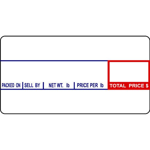 CAS LST-8000 Label