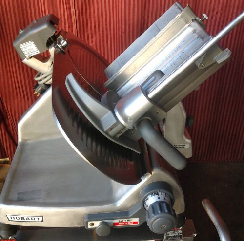 Hobart 2812 manual 12&#034; meat cheese slicer &amp; sharpener #1902 commercial nsf deli for sale