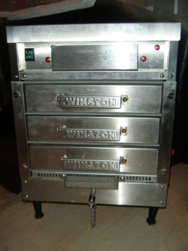 WINSTON Model HB30D3GE 3-Drawer WARMER Restaurant Holding Cabinet new