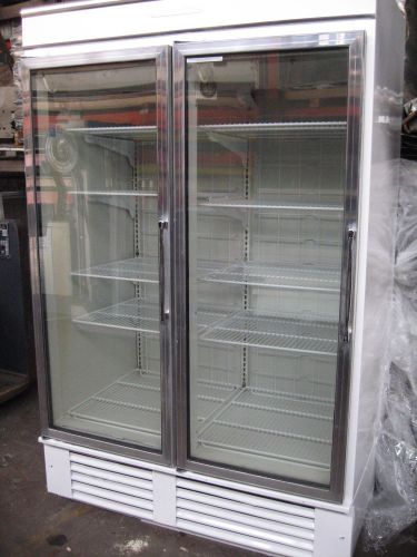 Hussmann 2 Door Self Contained Freezer