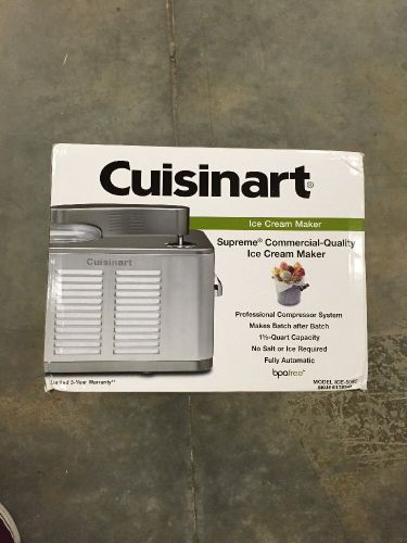 Cuisinart ICE-50BC Supreme Ice Cream Maker Brand New! FREE SHIPPING!!!!!